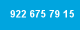 922 675 79 15 922 675 79 15